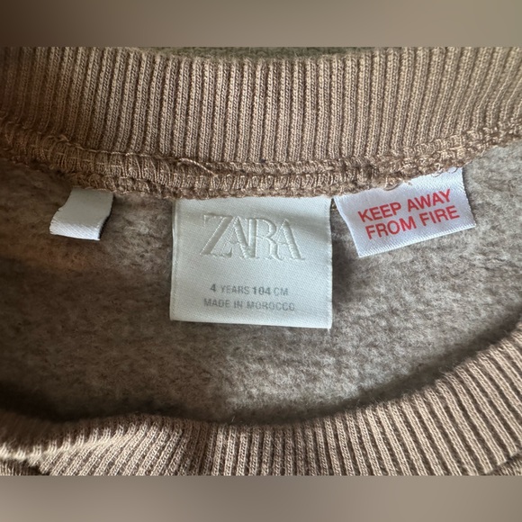 Zara Kids Checkerboard Jogging Set Size 4Y VGUC - Picture 4 of 5